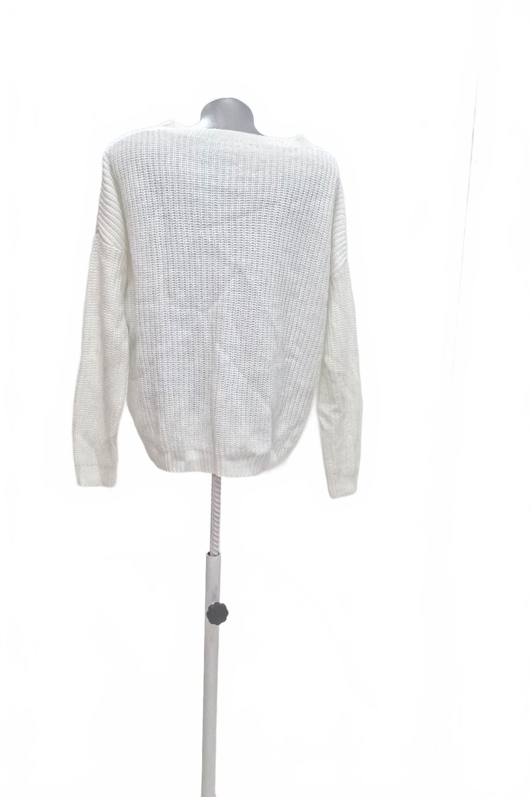 Dámsky sveter Janina, farba biela, veľkosť 40