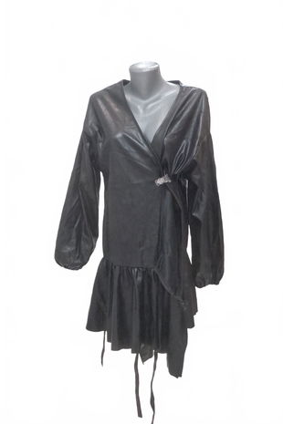 Dámske šaty Asos, farba čierna, veľkosť 44