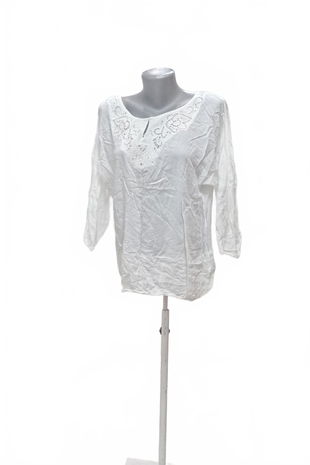 Dámska blúzka Promod, farba biela, veľkosť 42