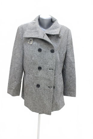 Dámský zimní kabát Genesis, barva vzorovaná, velikost 48