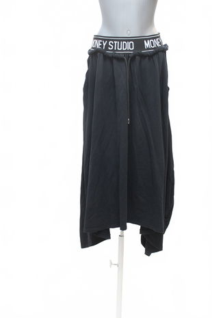 Dámska sukňa Made In Italy, farba čierna, veľkosť L