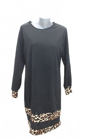 Dámské šaty Shein, barva černá, velikost XL