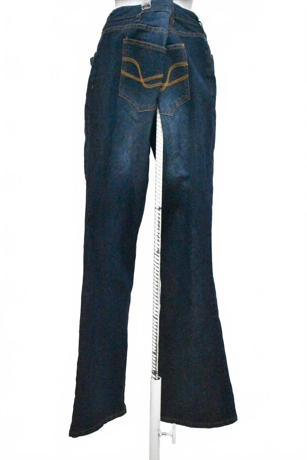 Dámské kalhoty John Baner, barva denim, velikost 48