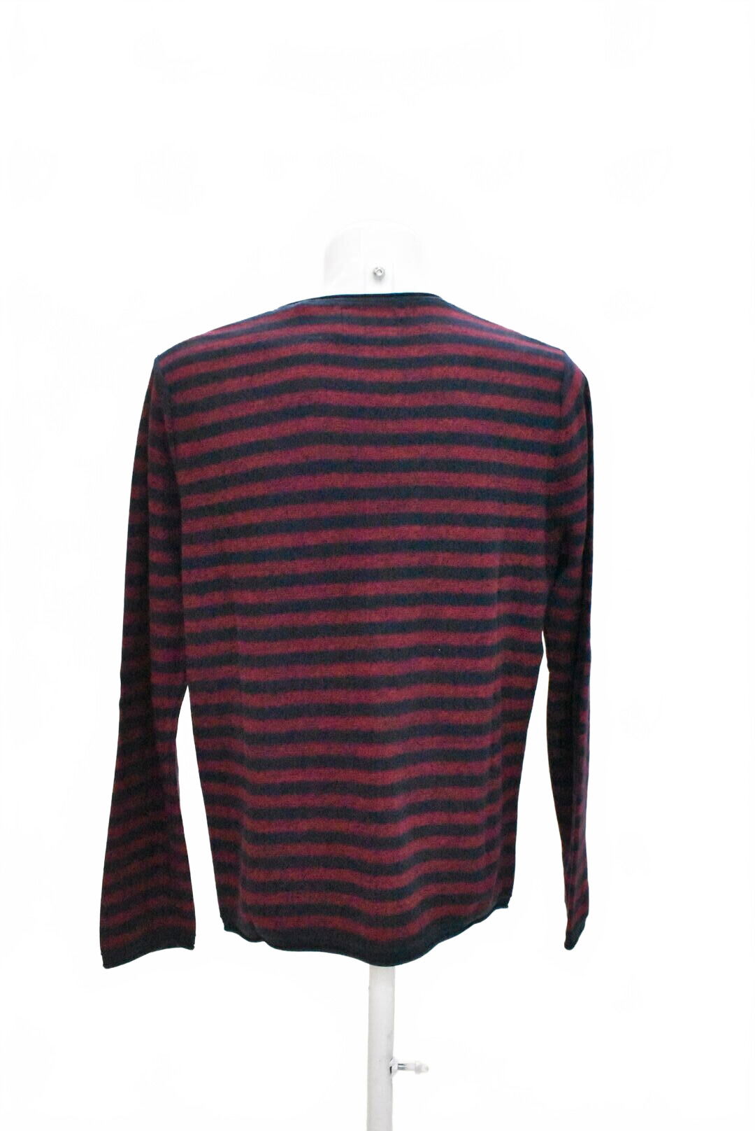 Pánské tričko Angelo Litrico bez potisku, barva pruhovaná, velikost L