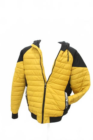 Pánská zimní bunda Chapter One, barva žlutá, velikost L