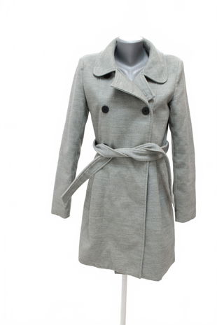 Dámsky kabát Vila, farba sivá, veľkosť S