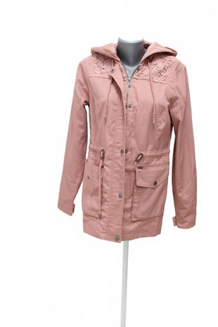 Dámska bunda Vero Moda, farba ružová, veľkosť S