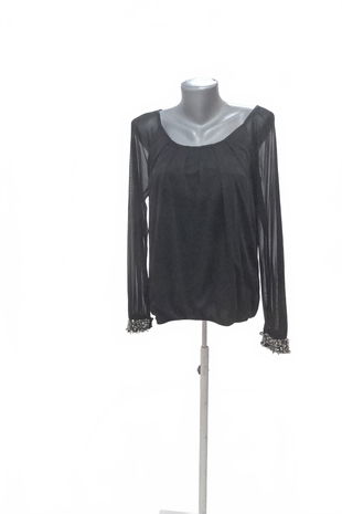 Dámska blúzka Wallis, farba čierna, veľkosť 42