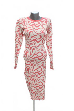 Dámske šaty Sinsay, farba vzorovaná, veľkosť L