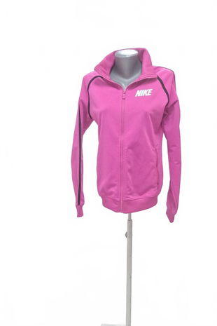 Dámska mikina Nike bez potlače, farba ružová, veľkosť M