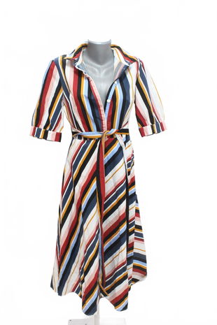 Dámske šaty Orsay, farba pruhovaná, veľkosť 38