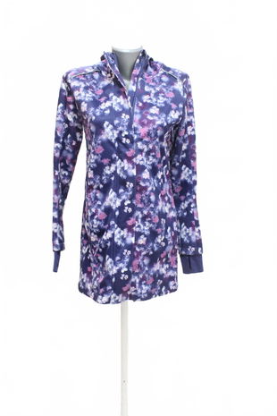 Dievčenská bunda Crivit, farba kvetovaná, veľkosť 158