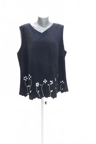 Dámský top Genesis, barva modrá, velikost 52