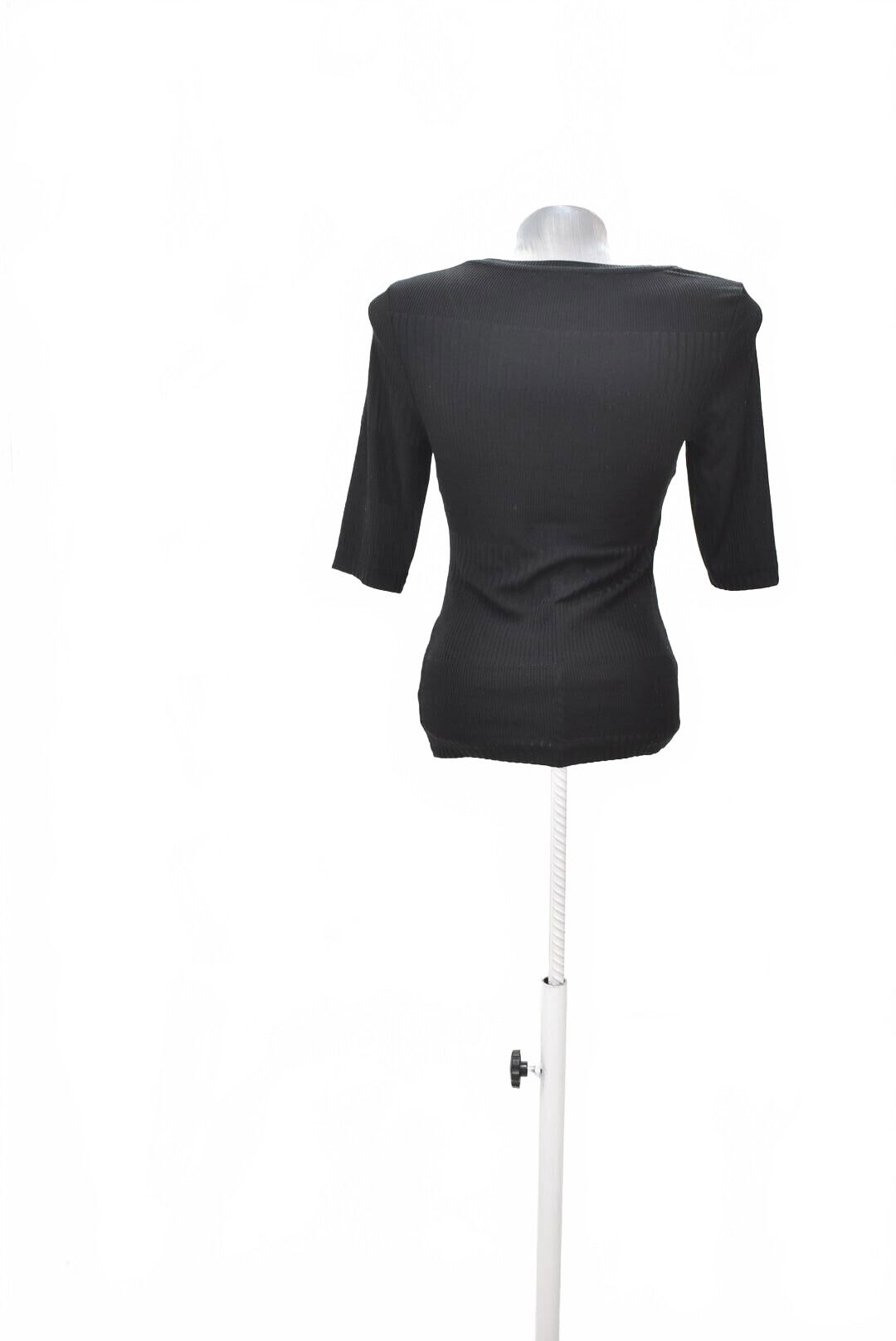 Dámske tričko Mohito bez potlače, farba čierna, veľkosť S