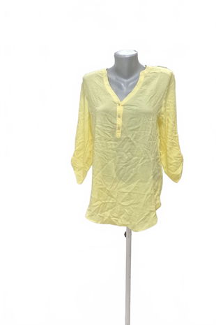 Dámska blúzka F&F, farba žltá, veľkosť 40