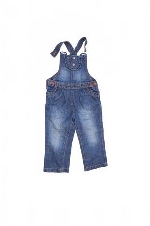 Dievčenské nohavice George, farba denim, veľkosť 1-3 r