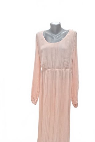 Dámske šaty H&M, farba ružová, veľkosť L