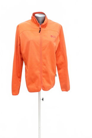 Dámska mikina Crivit bez potlače, farba oranžová, veľkosť L