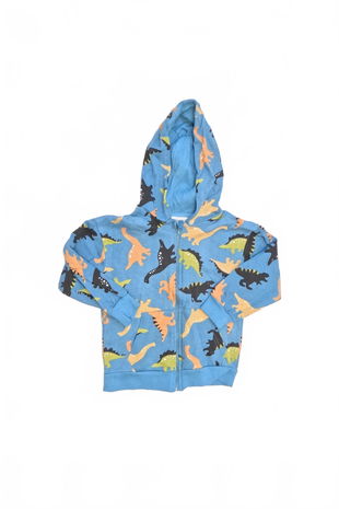 Chlapčenská mikina Sinsay bez potlače, farba vzorovaná, veľkosť 128