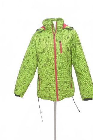 Dámská zimní bunda Genesis, barva vzorovaná, velikost XL