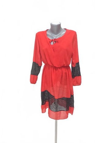 Dámske šaty Genesis, farba červená, veľkosť M