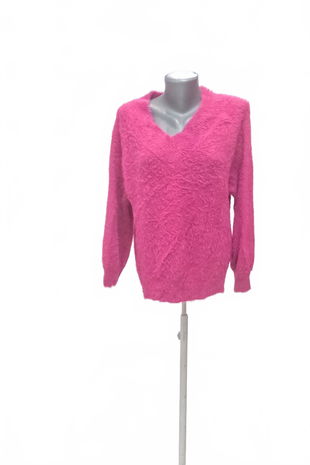 Dámsky sveter F&F, farba ružová, veľkosť 36