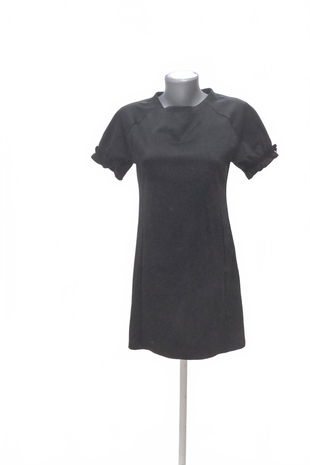 Dievčenské šaty Terranova, farba čierna, veľkosť 14-15 r