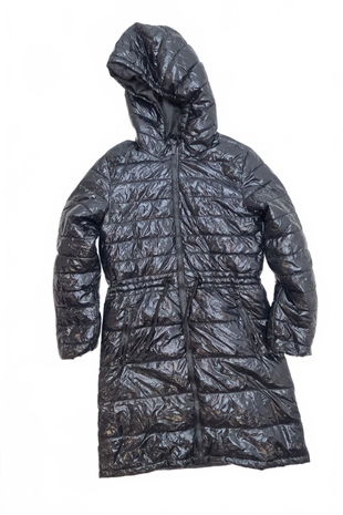 Dievčenská zimná bunda Reserved, farba čierna, veľkosť 140