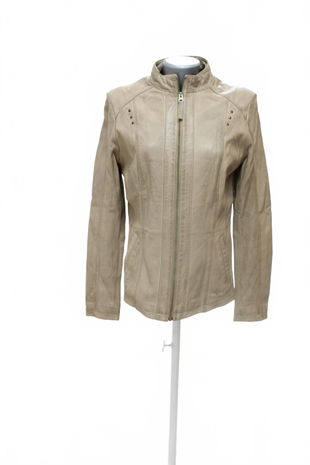 Dámska bunda Genesis, farba béžová, veľkosť L