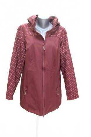 Dámska zimná bunda Bpc Bonprix Collection, farba červená, veľkosť 44