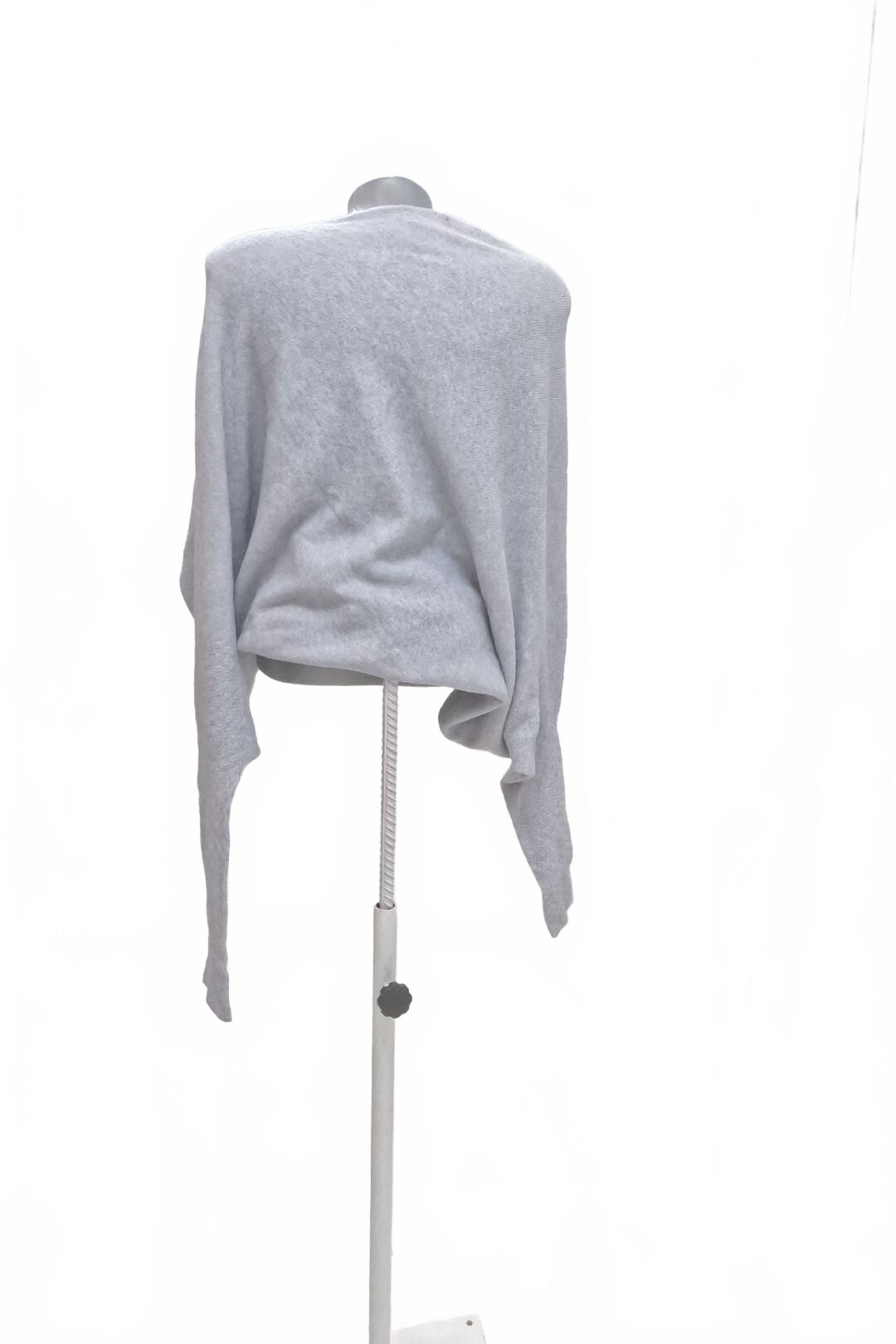 Dámský svetr Made In Italy, barva šedá, velikost XL