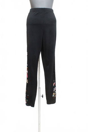 Dámské kalhoty Emery Rose, barva květovaná, velikost XL