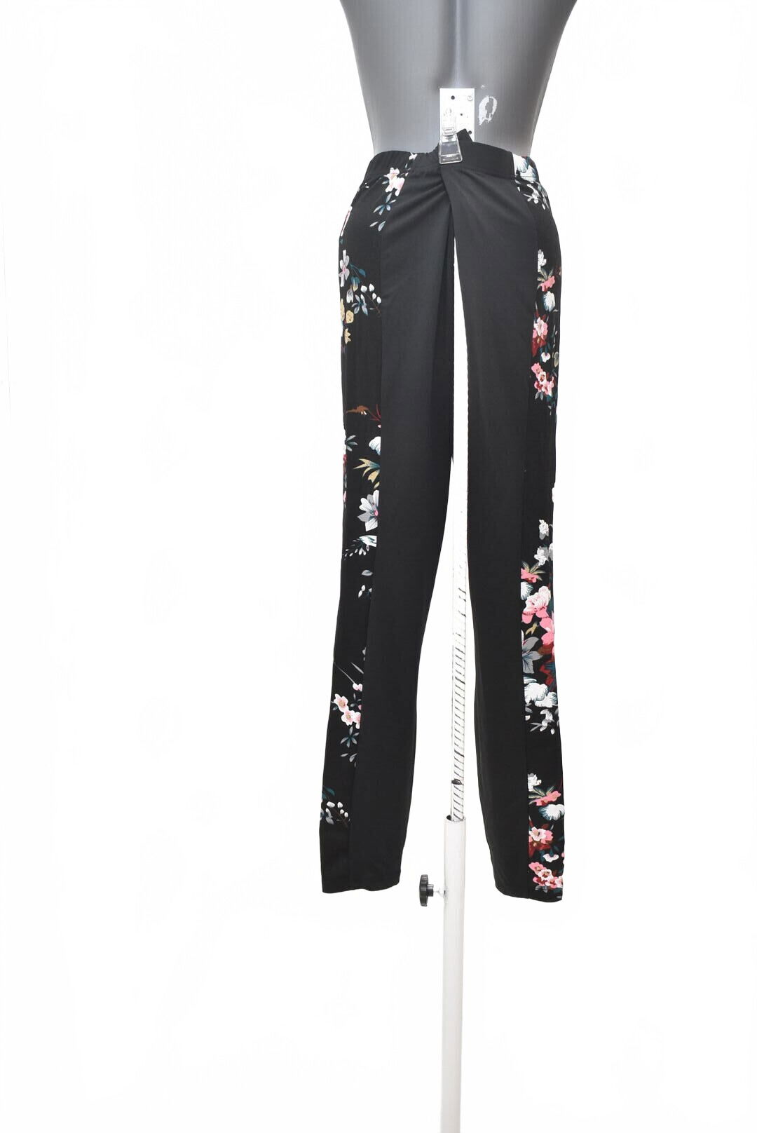 Dámské kalhoty Emery Rose, barva květovaná, velikost XL