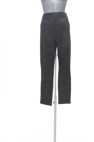 Dámske nohavice Reserved, farba čierna, veľkosť L