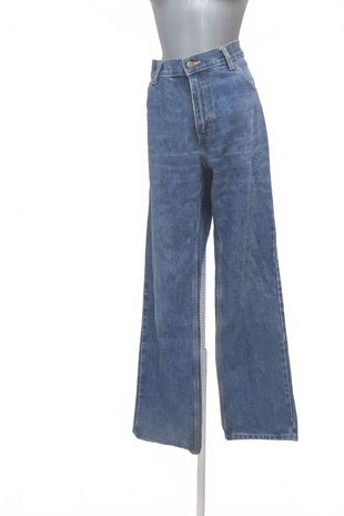 Pánské kalhoty Lee, barva denim, velikost XL