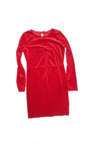 Dievčenské šaty Lindex, farba vzorovaná, veľkosť 146