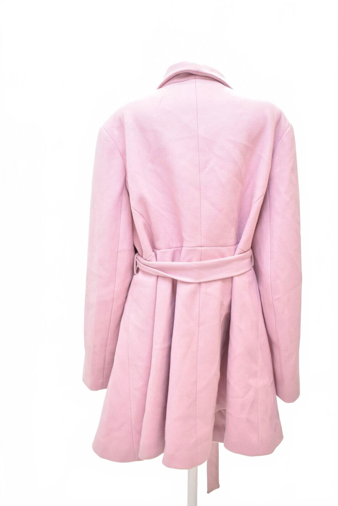 Dámský zimní kabát Asos, barva růžová, velikost 52