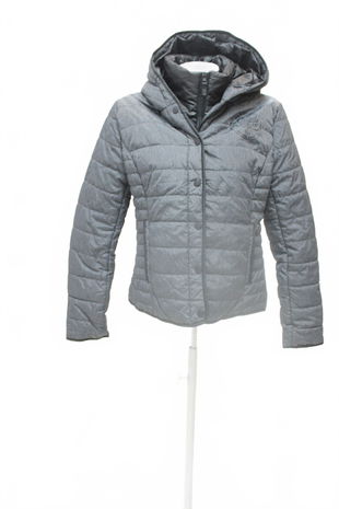 Dámska bunda Jean Pascale, farba sivá, veľkosť 38