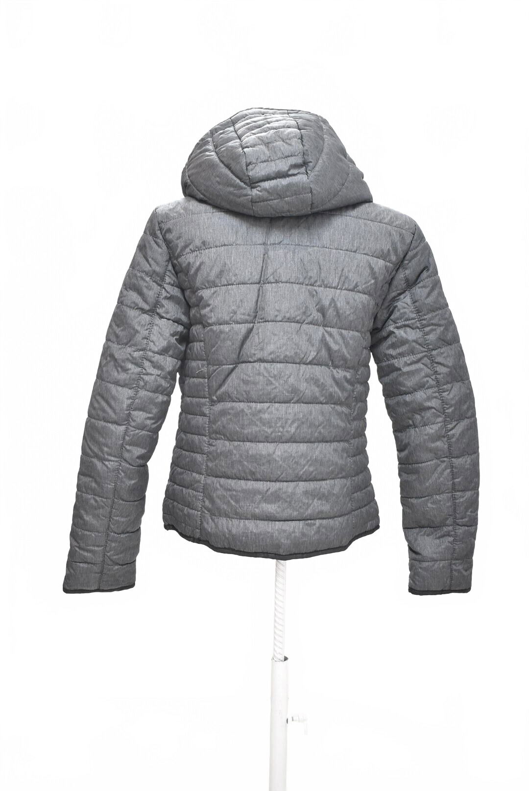 Dámska bunda Jean Pascale, farba sivá, veľkosť 38