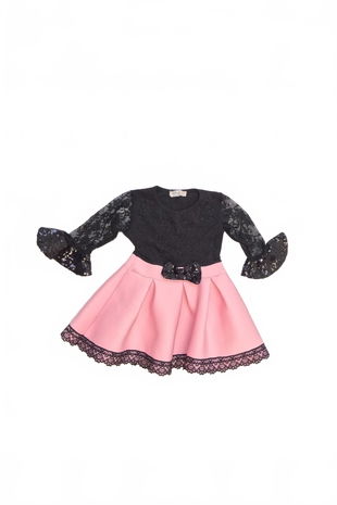 Dievčenské šaty Genesis, farba viacfarebná, veľkosť 104