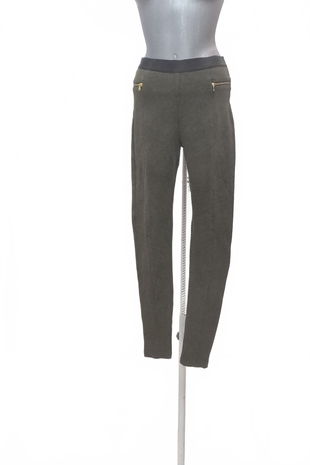 Dámske nohavice F&F, farba zelená, veľkosť 38