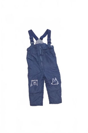 Chlapecké zimní kalhoty Genesis, barva modrá, velikost 92