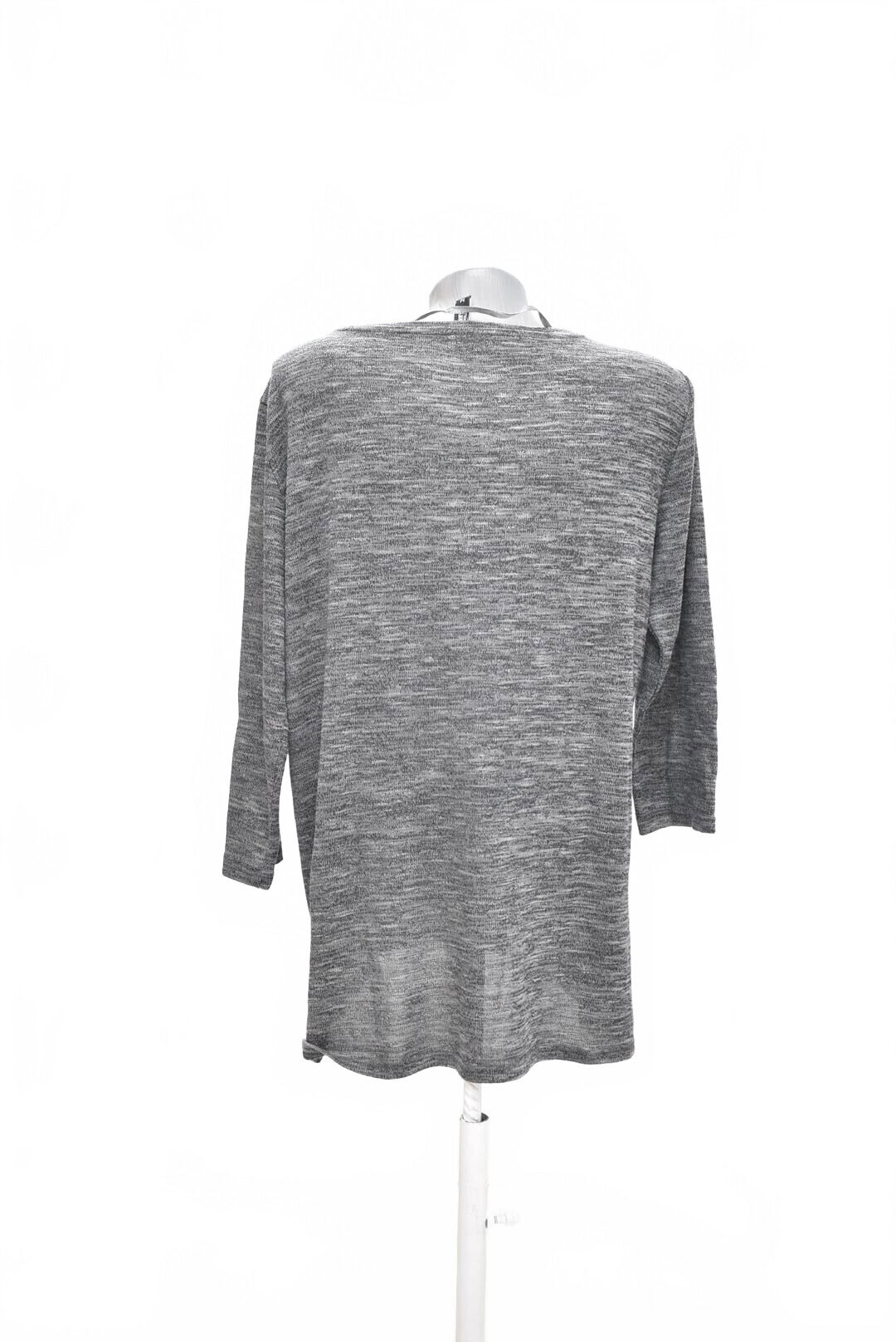 Dámske tričko Colours Of The World bez potlače, farba sivá, veľkosť M