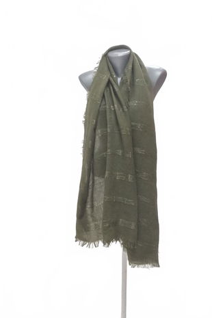 Dámský šátek Genesis, barva khaki