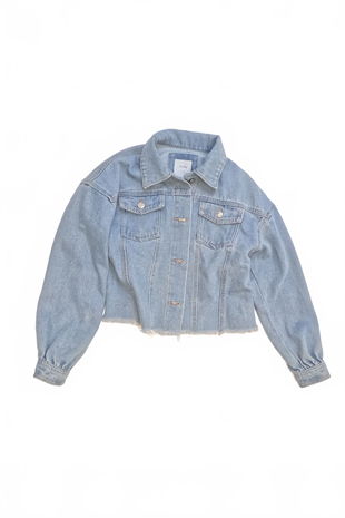 Dievčenská bunda Sinsay, farba denim, veľkosť 146