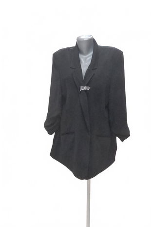 Dámské sako F&F, barva černá, velikost 48