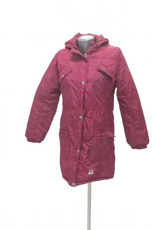 Dievčenská zimná bunda Pepperts, farba bordó, veľkosť 164