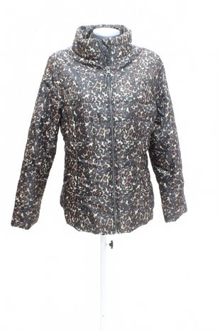 Dámska bunda F&F, farba zvieracie vzory, veľkosť 42