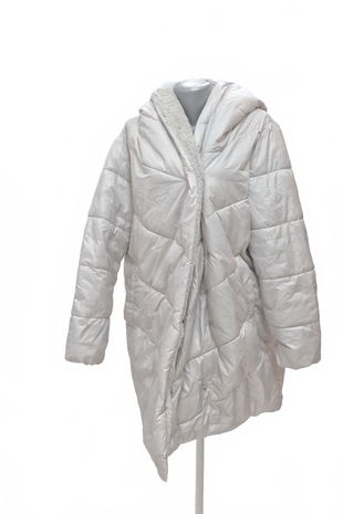 Dámská zimní bunda Reserved, barva šedá, velikost 46