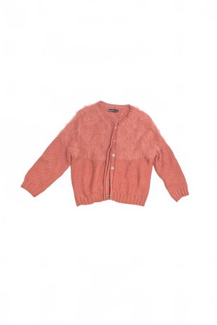 Dievčenský sveter Reserved, farba bordó, veľkosť 104